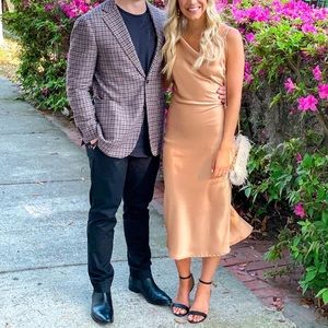 Petal & Pup Persia Dress in Gold Size 4